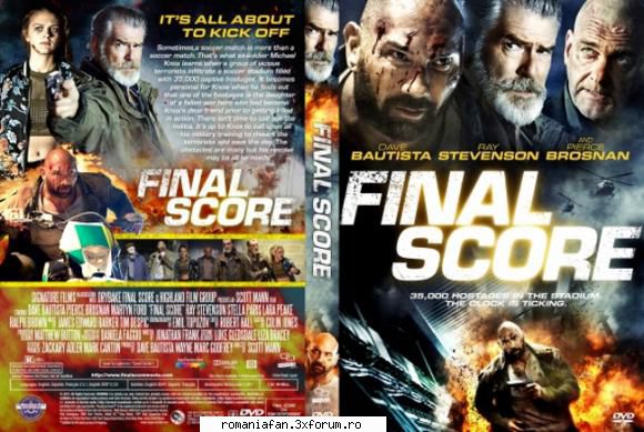 final score (2018) final score cadrul unui eveniment sportiv major, grup criminali puternic preia