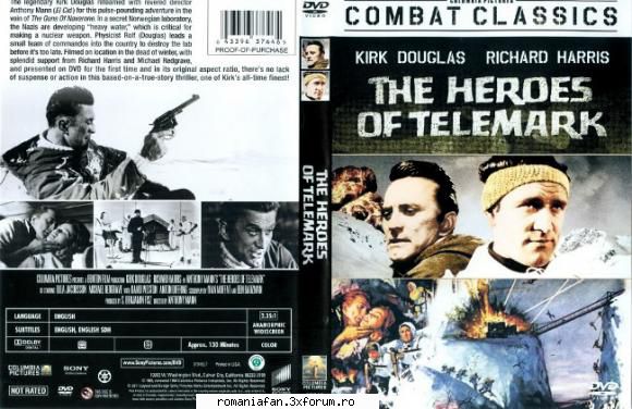 the heroes telemark (1965) the heroes telemark (1965) eroii pentru apa greasuntem 1942 norvegia este