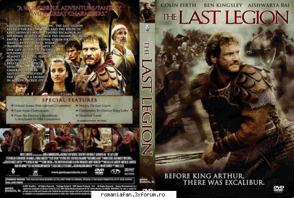 the last legion (2007) the last legion legiunein anul 476 dupa hristos, anul tanarului romulus