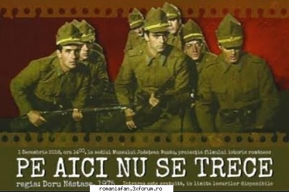 aici trece (1975) aici trece scoala militara ofiteri situata undeva vestul tarii trebuie apare