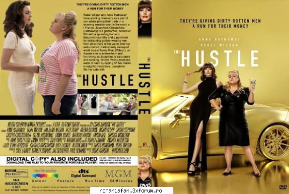 the hustle (2019) the hustle are prim plan anne hathaway și rebel wilson, două artiste