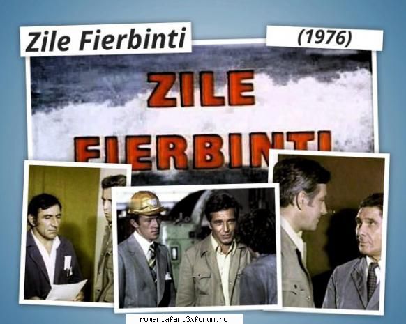 zile fierbinti (1976) zile fierbinti (1976)hot filmului este realizarea și montarea unei elice