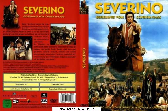 severino (1978) severino indian din pampasul ntoarce tribul său, aflat marginea andezilor