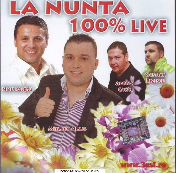 nunta 100% live muzica petrecere album original 2011 nunta 100% live muzica petrecere album original