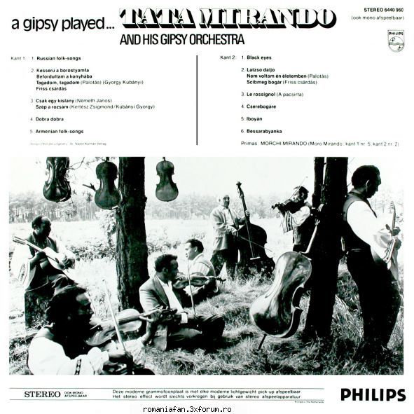 tata mirando and his gypsy gypsy played 

 

philips 6440 960
 
 
  discuri vinil cu muzica -