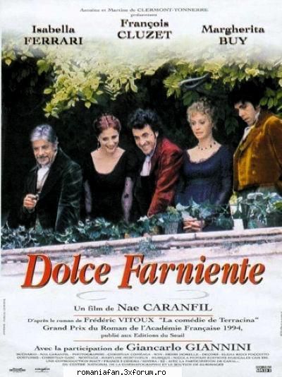 dolce far niente (1998)

 

umor, spirit, și un ridicol care nu-i altul dect stendhal n