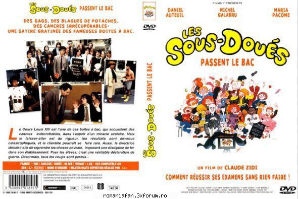 les sous-dous (1980) les sous doues passent bac anii optzeci franta, iar elevii dintr-un liceu
