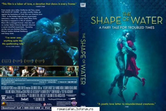 the shape water (2017) the shape water apei, regizorul guillermo del toro, este poveste timpul rece