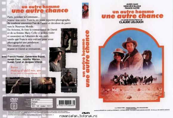 un autre homme, une autre chance (1977)

 filmului are loc n anului 1870, după ce napoleon a