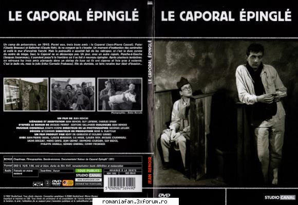le caporal épinglé (1962)
the elusive corporal

 

un caporal de la paris este capturat de germani