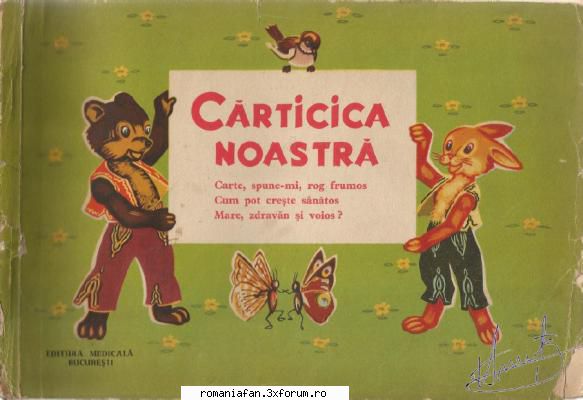 Carticica noastra - celebra in anii 60 - O carte care a incantat copilaria - Carti pentru copii - Books