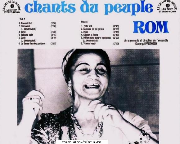 Discuri vinil cu muzica internationala - Raritati - Lalia Dimitrievitch - Chants - International MP3's Albums