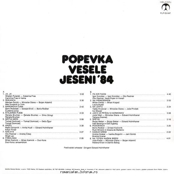 Discuri vinil cu muzica internationala - Raritati - Razni izvodjaci - Popevka - International MP3's Albums