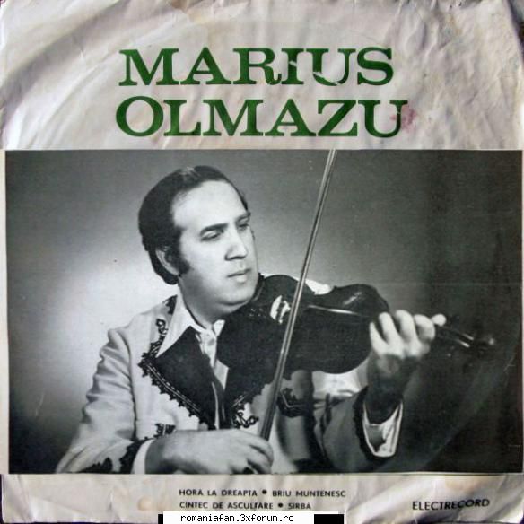 Discuri vinil si raritati cu muzica populara - Marius Olmazu 45 EPC 10.729 A1.Marius - Populara MP3's Albums
