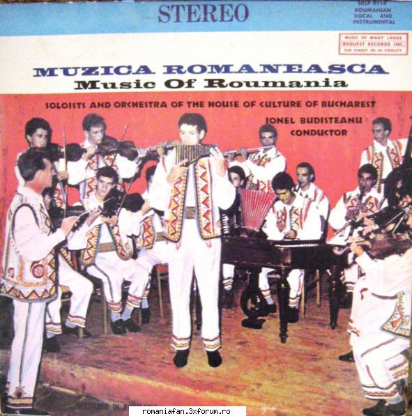 Discuri vinil si raritati cu muzica populara - Muzica Romaneasca Request SRLP 8114 - Populara MP3's Albums