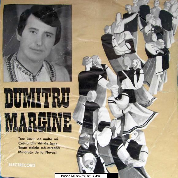 Discuri vinil si raritati cu muzica populara - Dumitru Margine 45 EPC 10.685 A1 Trec - Populara MP3's Albums