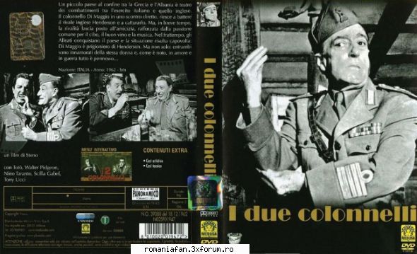 I Due Colonnelli (1962) - DVDRip Subtitrare / Romana Audio / Italiana 1,7 - Old Movies