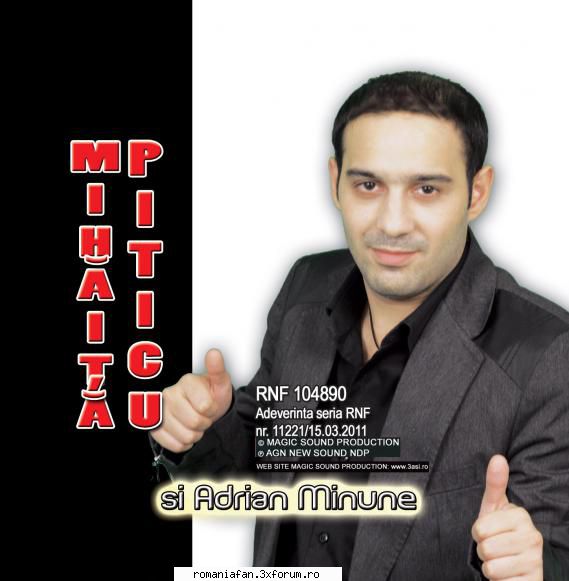 Mihaita Piticu & Adrian Minune-Nu mai pun suflet Original 2011EXclusiv - masterdj2011 - Manele MP3's Albums