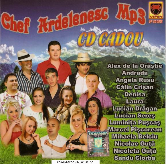 Nicolae Guta prezinta Chef Ardelenesc mp3 Exclusiv - Nicolae Guta prezinta Chef - Populara MP3's Albums