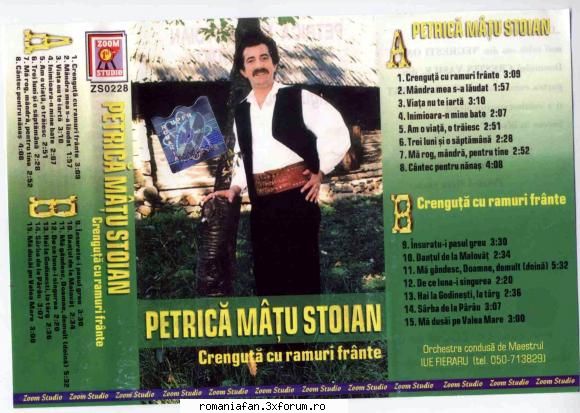 Petrica Matu Stoian - Crenguta cu ramuri frante - Petrica Matu Stoian - Crenguta cu - Populara MP3's Albums