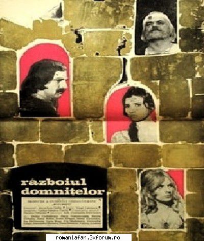 Războiul domnițelor (1969) - Repostare ! Războiul - Romanian Movies - Filme Romanesti