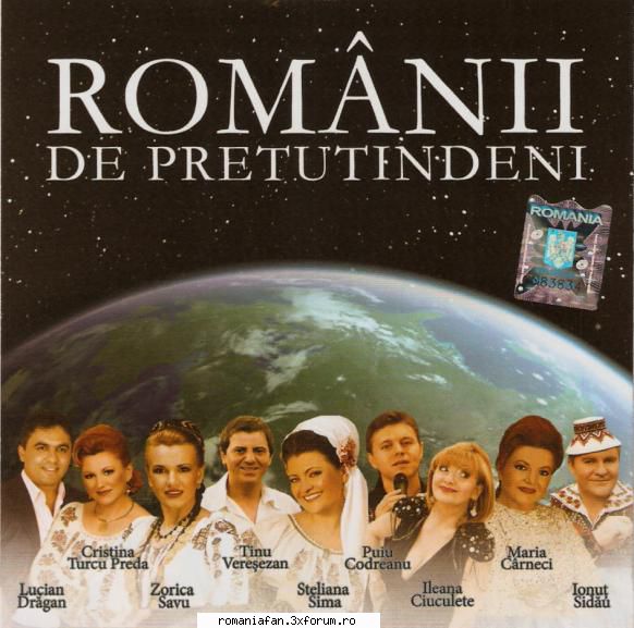 Romanii de pretutindeni Original CD 2011 - Romanii de pretutindeni Original CD - Populara MP3's Albums