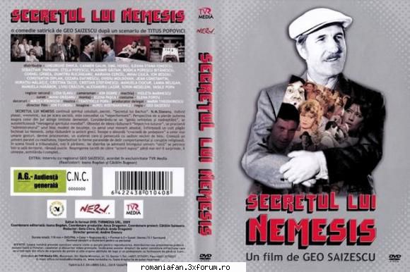 Secretul lui Nemesis (1985) - Secretul lui Nemesis (1985) "Secretul lui - Romanian Movies - Filme Romanesti