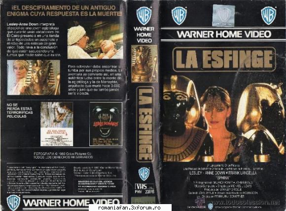 Sphinx (1981) - Sphinx (1981) Dedicatul arheolog, Erica Baron - Old Movies