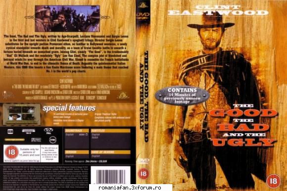 The Good, The Bad and The Ugly (1966) - The Good, The Bad and The Ugly (1966) Cel bun - Old Movies