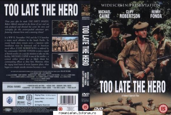 Too Late The Hero (1970) - Too Late The Hero (1970) Prea t�rziu pentru eroi - Old Movies