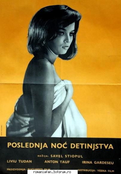 Ultima noapte a copilăriei (1966) - Ultima noapte a copilăriei - Romanian Movies - Filme Romanesti