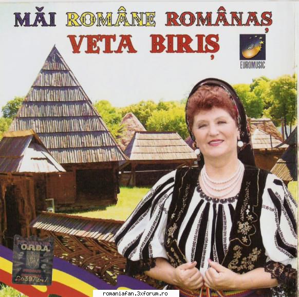 Veta Biris - Mai romane romanas Original CD 2011 - Veta Biris - Mai romane romanas - Populara MP3's Albums