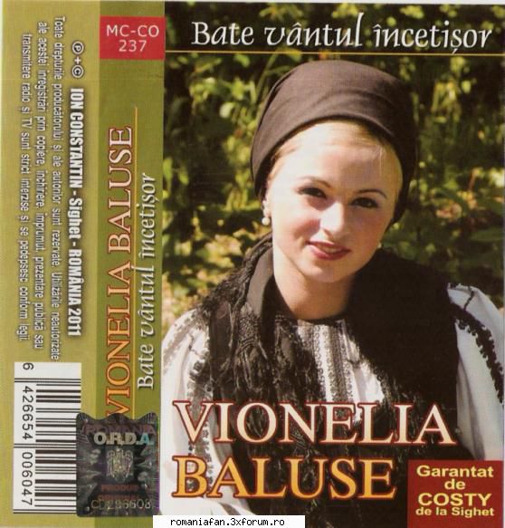 Vionelia Baluse-Bate vantul incetisor Album Original 2011 - Vionelia Baluse-Bate vantu - Populara MP3's Albums